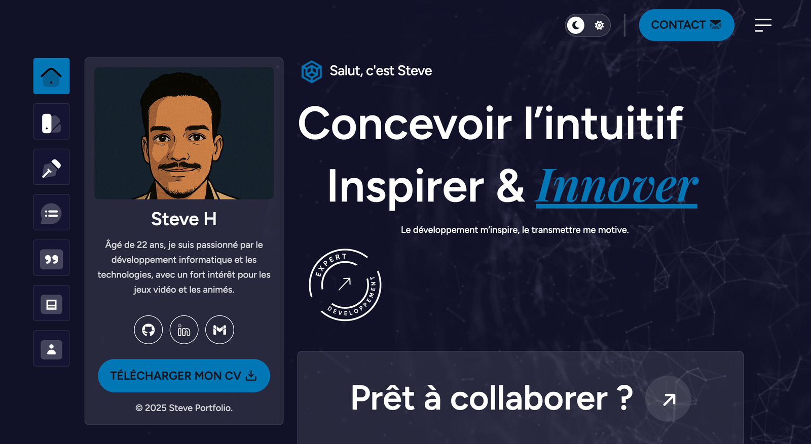 Portfolio développeur
